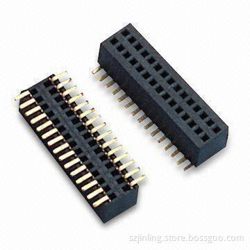 0.8 x 1.2mm Female Headers, Dual-row SMT Type, 3.1mm Height
